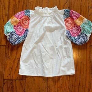 Gorgeous, XS, THML embroidered blouse- perfect!